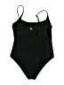 Unbranded Solid Black One Piece Swimsuit Size XL - photo 2