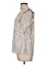 David Lerner Ivory Sleeveless Blouse Size M - photo 5