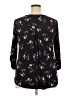 Beacon Black 3/4 Sleeve Blouse Size 2X - photo 2