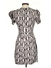A.L.C. Animal Print Gray Cocktail Dress Size 2 - photo 2