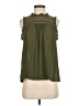 a.n.a. A New Approach 100% Polyester Green Sleeveless Blouse Size XS - photo 1