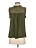 a.n.a. A New Approach 100% Polyester Green Sleeveless Blouse Size XS - photo 2