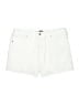 J.Crew Solid White Denim Shorts Size 32 waist - photo 1