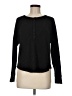 Gap Black Long Sleeve Henley Size M - photo 1