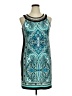 db established 1962 Paisley Teal Cocktail Dress Size 16 (petite) - photo 1