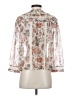 Feathers Silver 3/4 Sleeve Blouse Size EU 34 / US 4 - photo 2