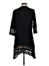 South Moon Under 100% Rayon Black 3/4 Sleeve Blouse Size S - photo 2