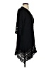 South Moon Under 100% Rayon Black 3/4 Sleeve Blouse Size S - photo 4