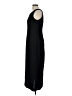 Karin Stevens 100% Polyester Solid Black Casual Dress Size 10 - photo 5