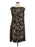 db established 1962 Graphic Black Cocktail Dress Size 2X - photo 1