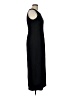 Karin Stevens 100% Polyester Solid Black Casual Dress Size 10 - photo 4