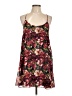 Forever 21 100% Polyester Floral Burgundy Casual Dress Size L - photo 1