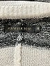 Kiwi Tucker 100% Cotton Stripes Silver Pullover Sweater Size S - photo 4