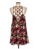 Forever 21 100% Polyester Floral Burgundy Casual Dress Size L - photo 2