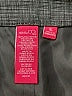 Ninety Houndstooth Gray Formal Skirt Size 16 - photo 4