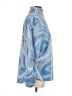 Zella 100% Polyester Print Blue Fleece Size XS - photo 4