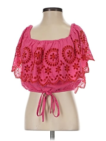Lovers + Friends Short Sleeve Blouse (view 1)