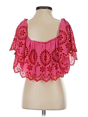 Lovers + Friends Short Sleeve Blouse (view 2)
