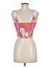Rhode 100% Cotton Pink Sleeveless Blouse Size M - photo 2