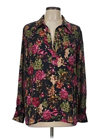 Pleione Long Sleeve Blouse (view 1)