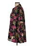 Pleione 100% Polyester Floral Black Long Sleeve Blouse Size L - photo 5