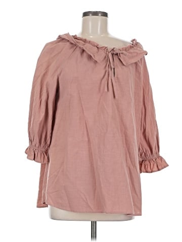 Umgee 3/4 Sleeve Blouse (view 1)