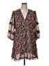 Jessica Simpson Paisley Brown Casual Dress Size XL - photo 1
