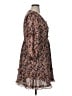 Jessica Simpson Paisley Brown Casual Dress Size XL - photo 4