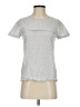 J.Crew Silver Short Sleeve Top Size 0 - photo 1