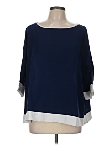Gretchen Scott Designs 3/4 Sleeve Blouse (view 1)