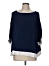Gretchen Scott Designs 100% Polyester Blue 3/4 Sleeve Blouse Size Med - Lg - photo 1