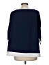 Gretchen Scott Designs 100% Polyester Blue 3/4 Sleeve Blouse Size Med - Lg - photo 2