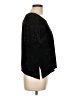 Teddi Black Short Sleeve Top Size 12 - photo 4