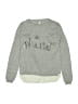 Assorted Brands Solid Silver Sweatshirt Size 10 - 11 - photo 1