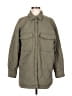 H&M 100% Polyamide Green Coat Size M - photo 1