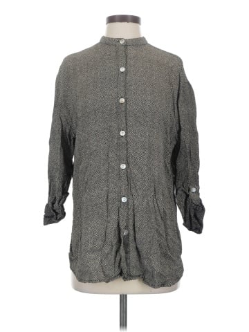 Chico's Design 3/4 Sleeve Button-Down Shirt (view 1)