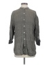 Chico's Design 100% Rayon Tweed Gray 3/4 Sleeve Button-Down Shirt Size Sm (0) - photo 1