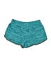 C9 By Champion 100% Polyester Chevron-herringbone Teal Athletic Shorts Size 6 - 6X - photo 2