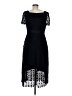 Talbots 100% Polyester Black Cocktail Dress Size 6 - photo 2