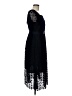 Talbots 100% Polyester Black Cocktail Dress Size 6 - photo 4