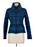 Tonia Debellis Argyle Blue Jacket Size M - photo 1