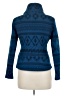 Tonia Debellis Argyle Blue Jacket Size M - photo 2