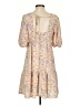 BCBGeneration Floral Tan Casual Dress Size S - photo 2