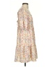 BCBGeneration Floral Tan Casual Dress Size S - photo 4