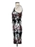 My Michelle Metallic Silver Cocktail Dress Size 7 - photo 5