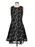 Donna Ricco Black Cocktail Dress Size 6 - photo 1