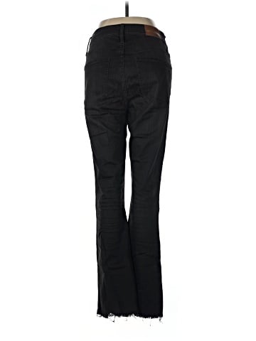 Madewell Tall Cali Demi-Boot Jeans in Berkeley Black: Chewed-Hem Edition (view 2)
