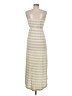 rue21 Stripes Ivory Casual Dress Size M - photo 2