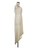 rue21 Stripes Ivory Casual Dress Size M - photo 4