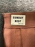 Sunday Best Solid Brown Formal Skirt Size 2 - photo 4